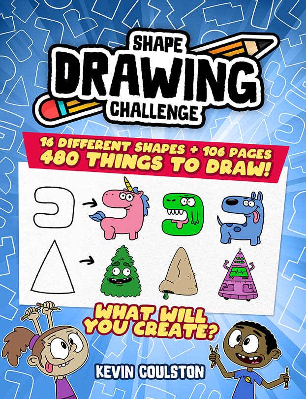 Shape Drawing Challenge by Kevin Coulston book cover